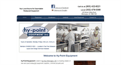 Desktop Screenshot of hypointequipment.com