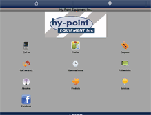 Tablet Screenshot of hypointequipment.com